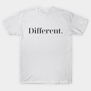 Different T-Shirt